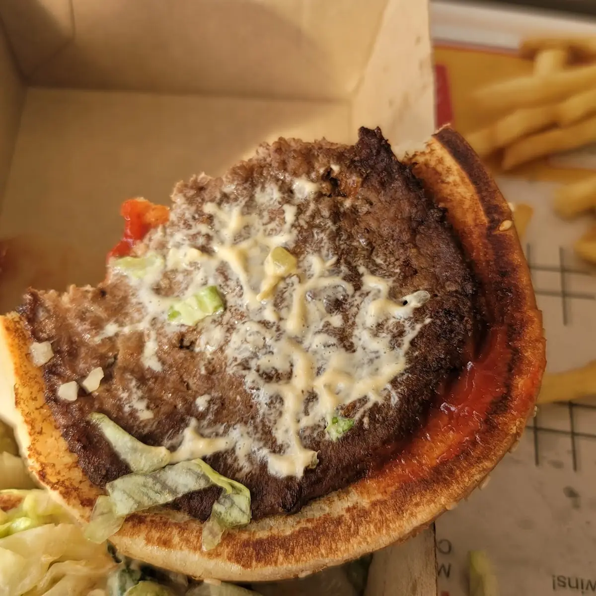Big Mac and Cheese Sandwich