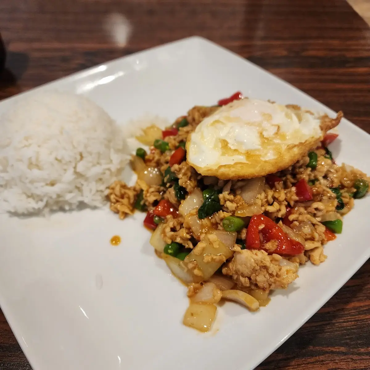 Spicy Basil Fried Rice