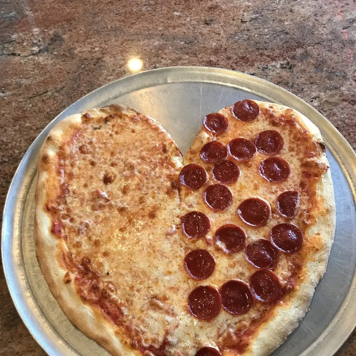 Bari's Heart Shaped Pizza
