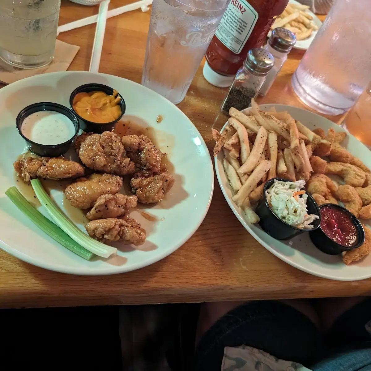 Lemon Pepper Boneless Wings Combo