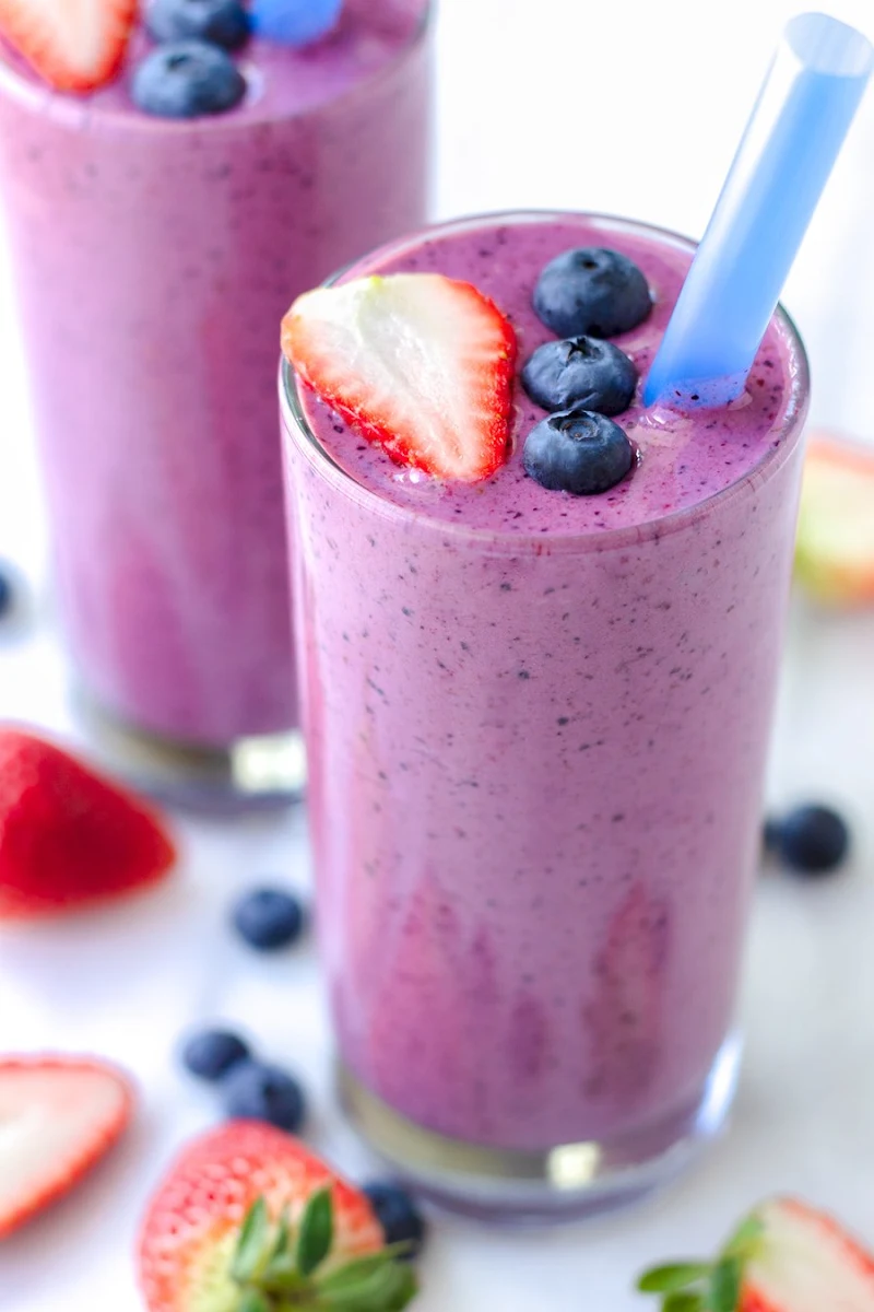 Blueberry Milkshake