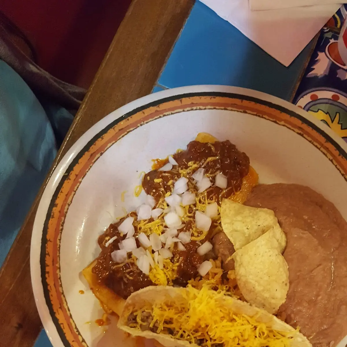 Cheese Enchilada Plate