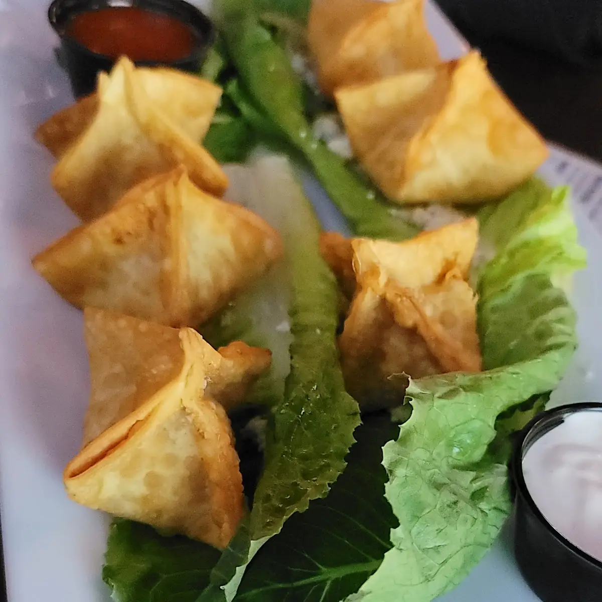 Buffalo Chicken Wontons