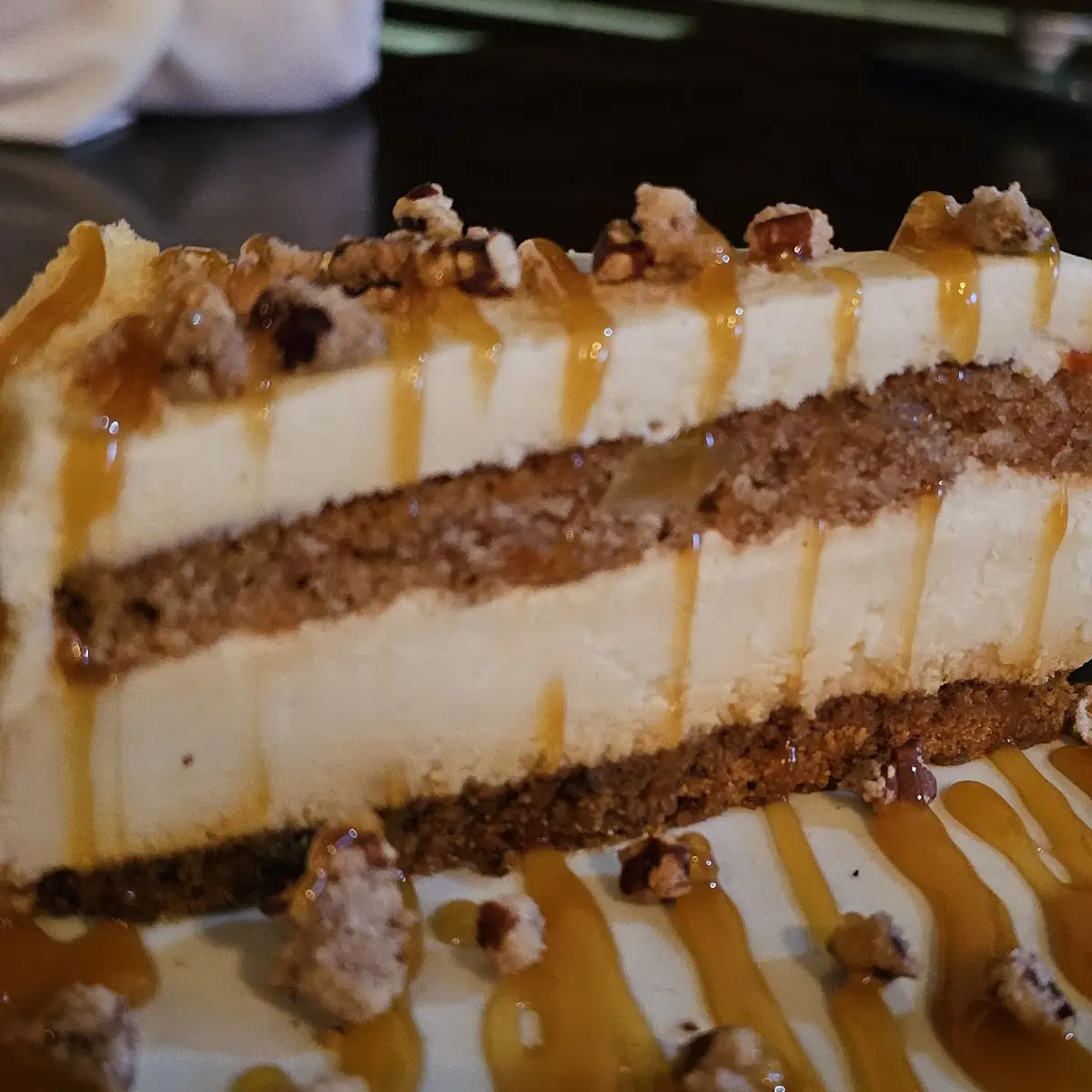 Caramel Crunch Layer Cake