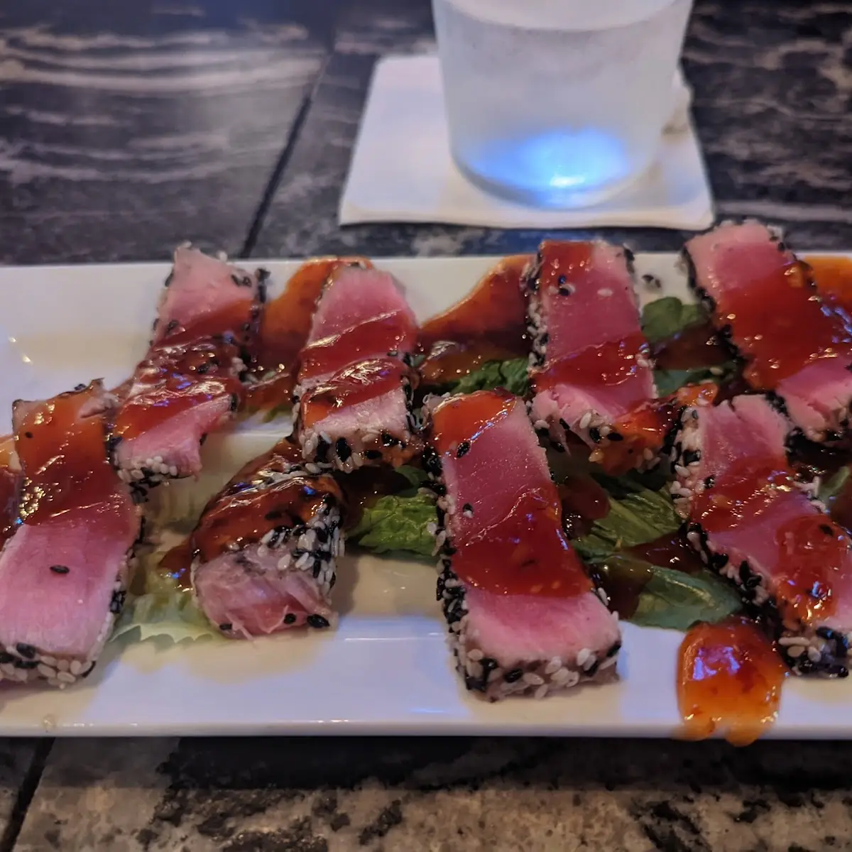 Seared Ahi Tuna with Asparagus