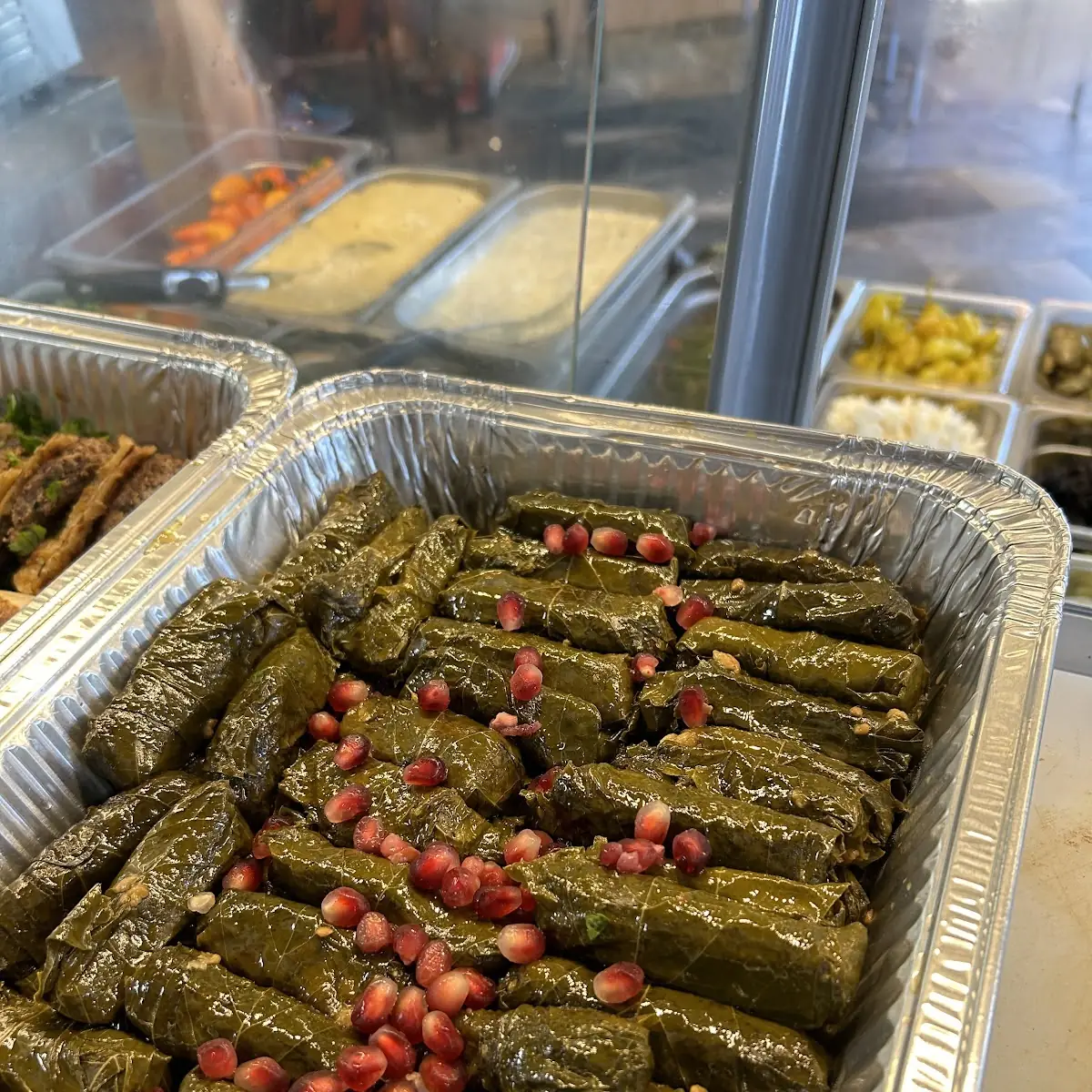 Stuffed Grape Leaves Platter
