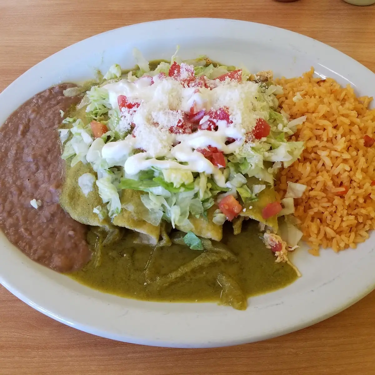 Enchiladas Verdes
