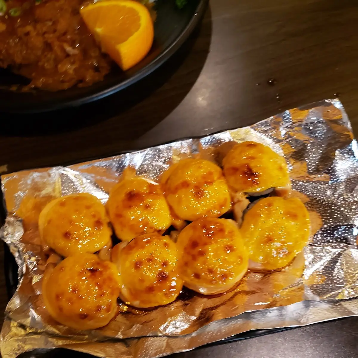 Baked Salmon Sushi