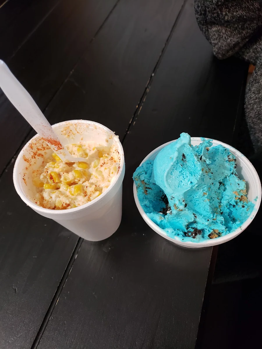 Elotes and Cookie Monster