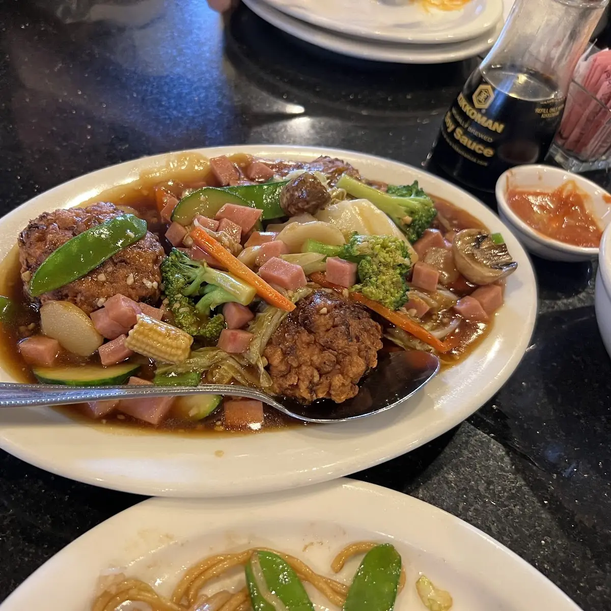 Ham Egg Foo Young