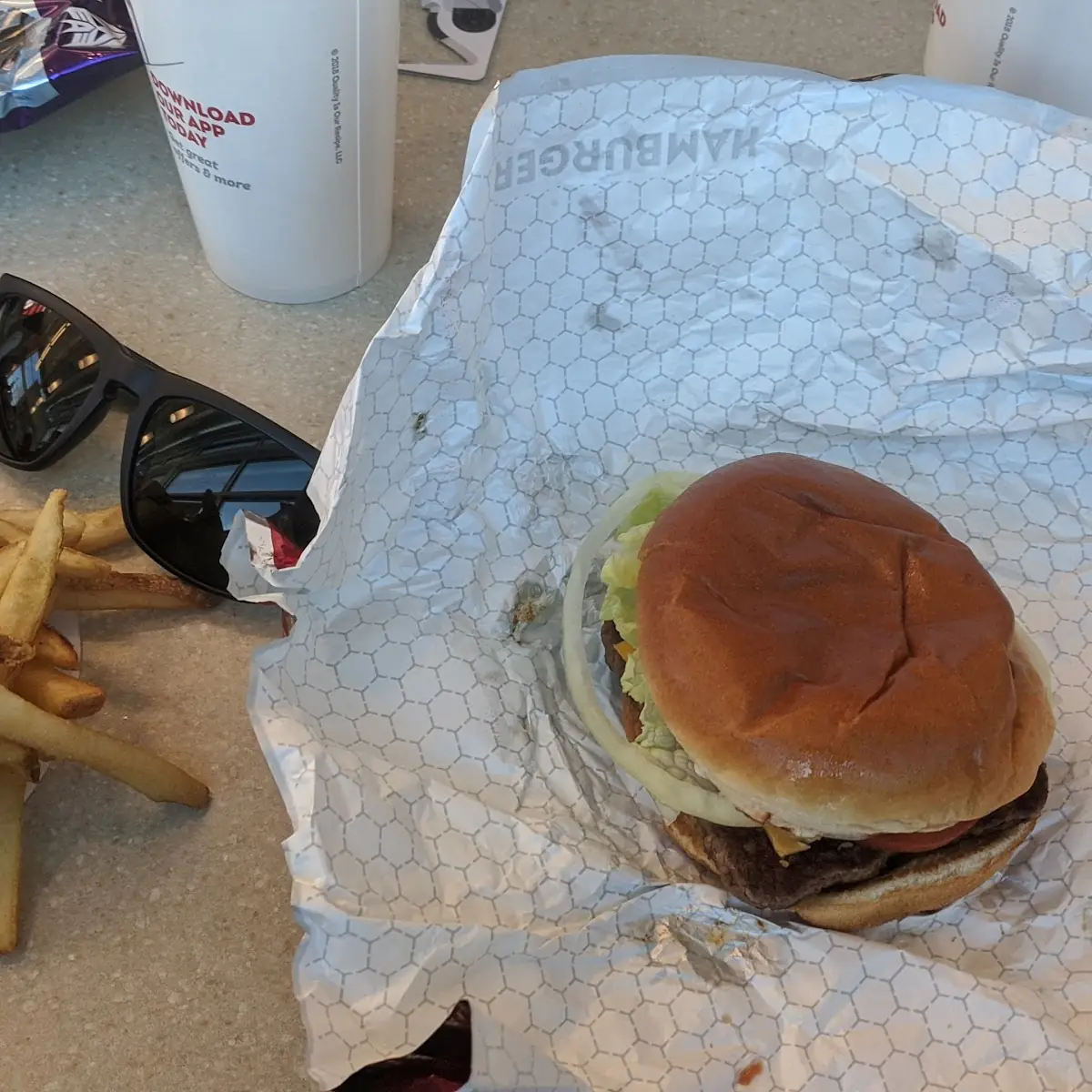 Cheese Burger Combo