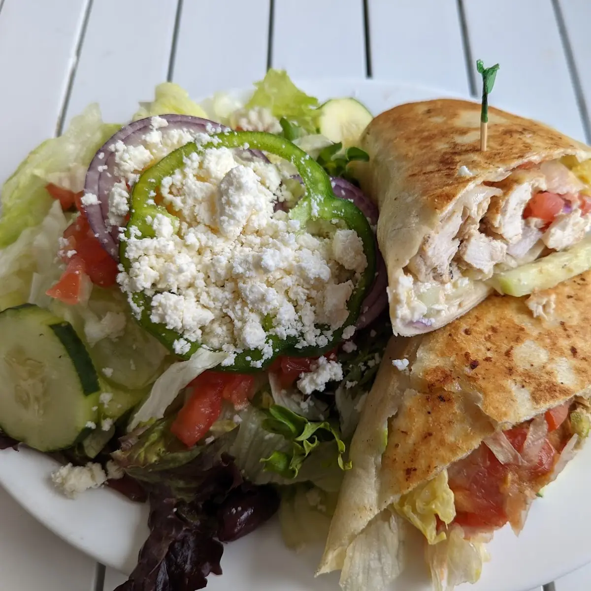Chicken Souvlaki Sandwich