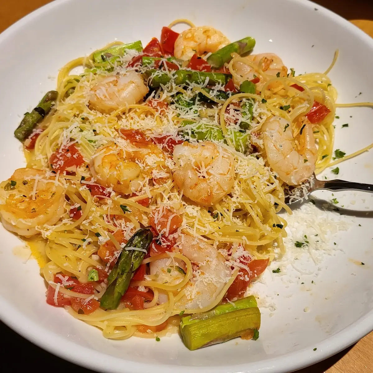 Chicken & Shrimp Carbonara