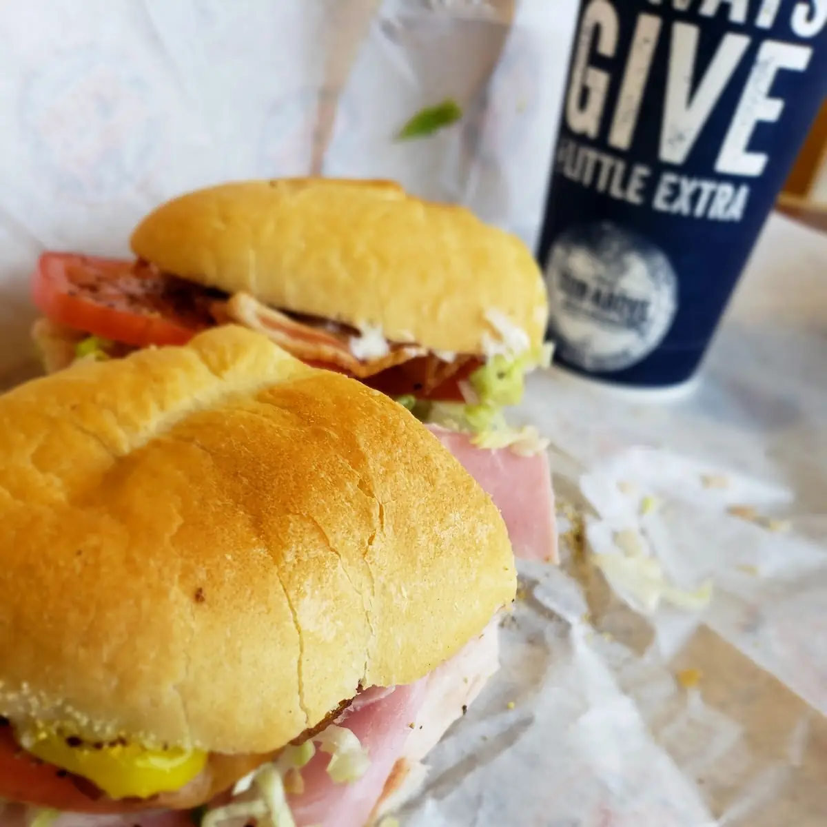 8 Turkey Ham and Provolone