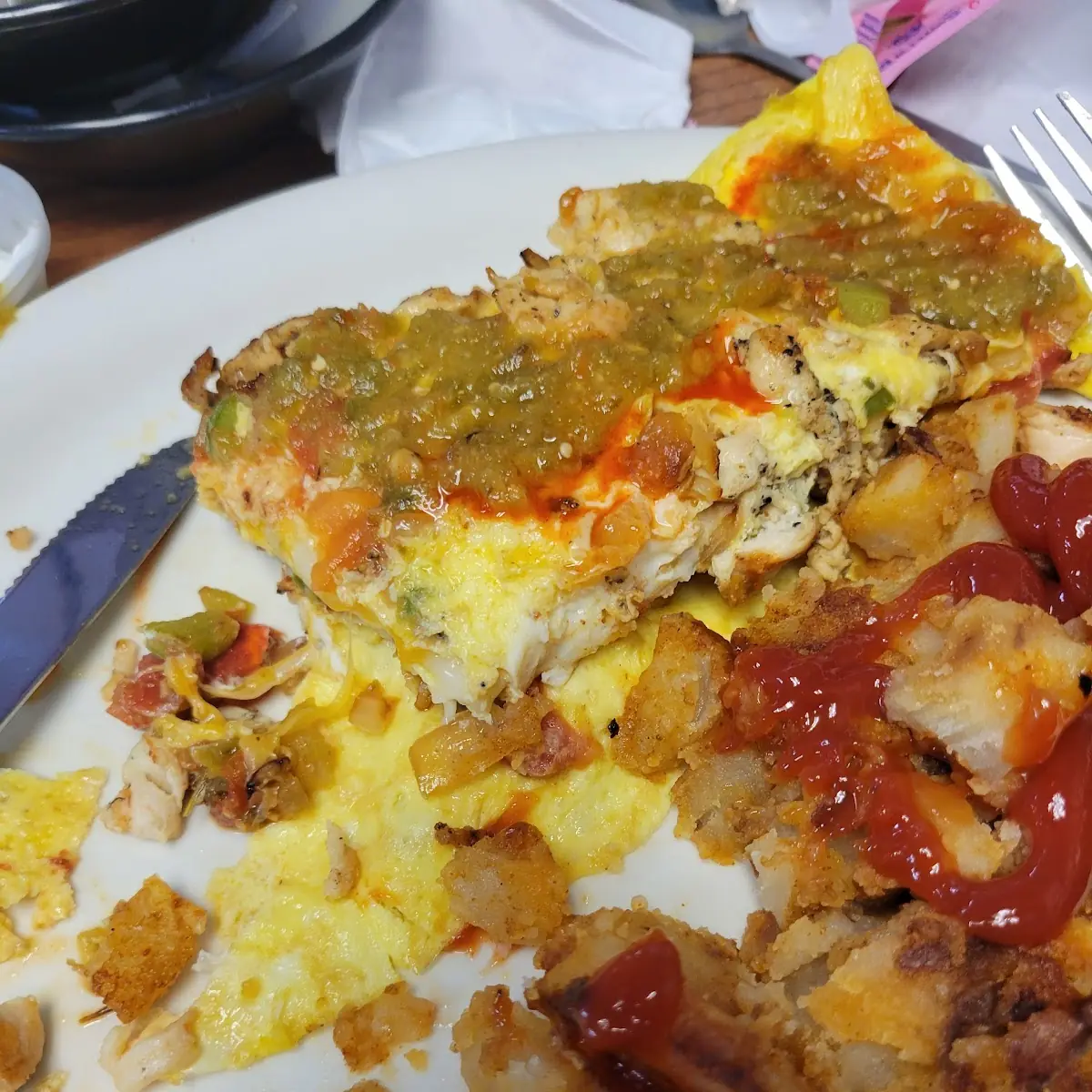 Chicken Omelette
