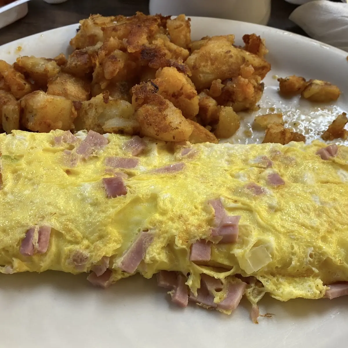 Ham and Cheese Omelet