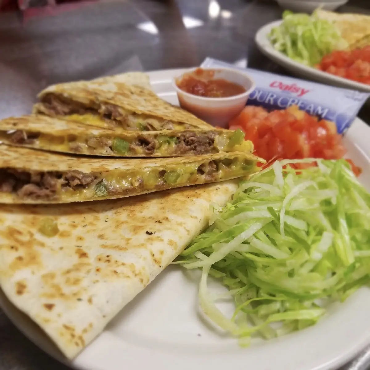 Steak or Chicken Quesadilla