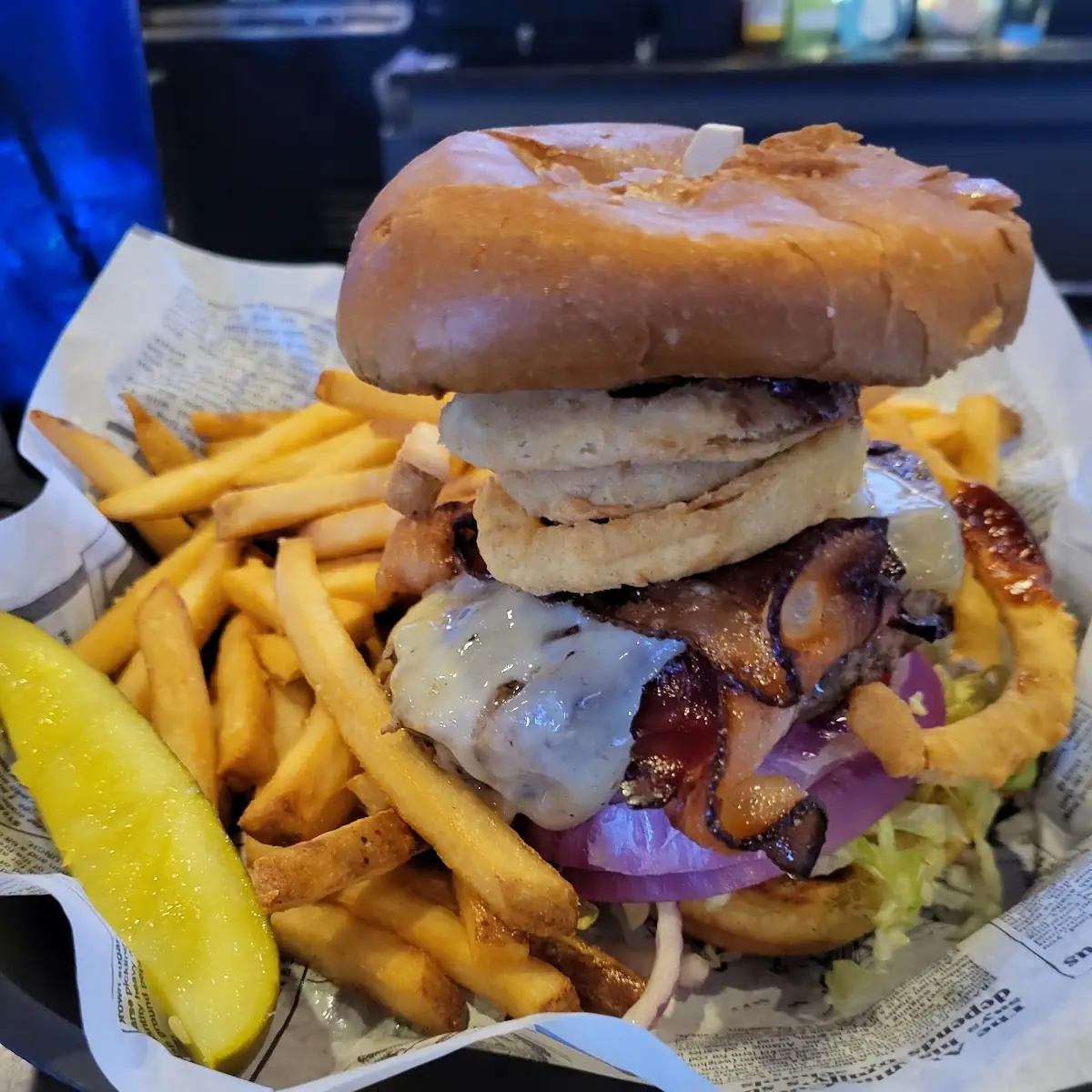BBQ Bacon Cheeseburger