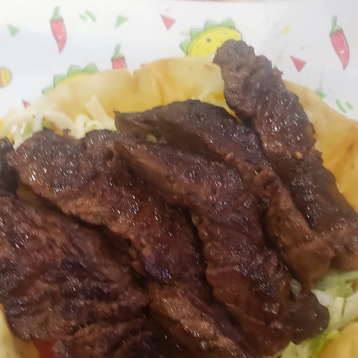 Taco Salad with Steak