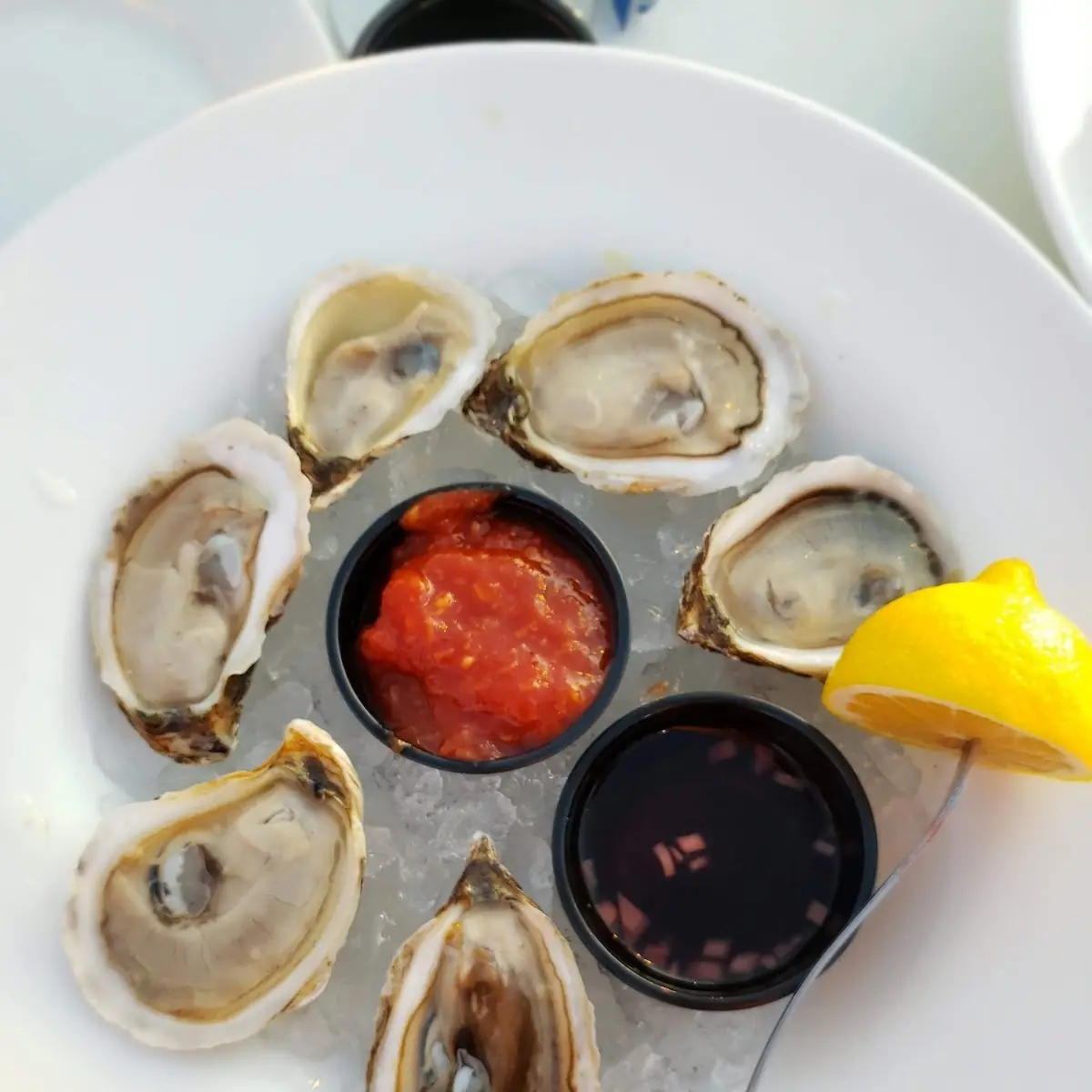 Oysters on Half Shell