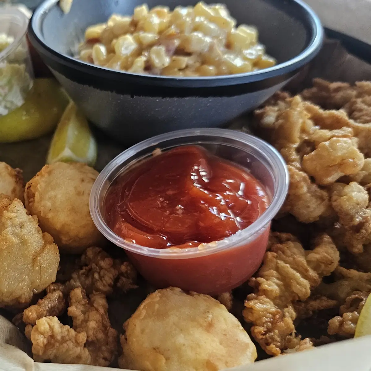 Fried Scallops