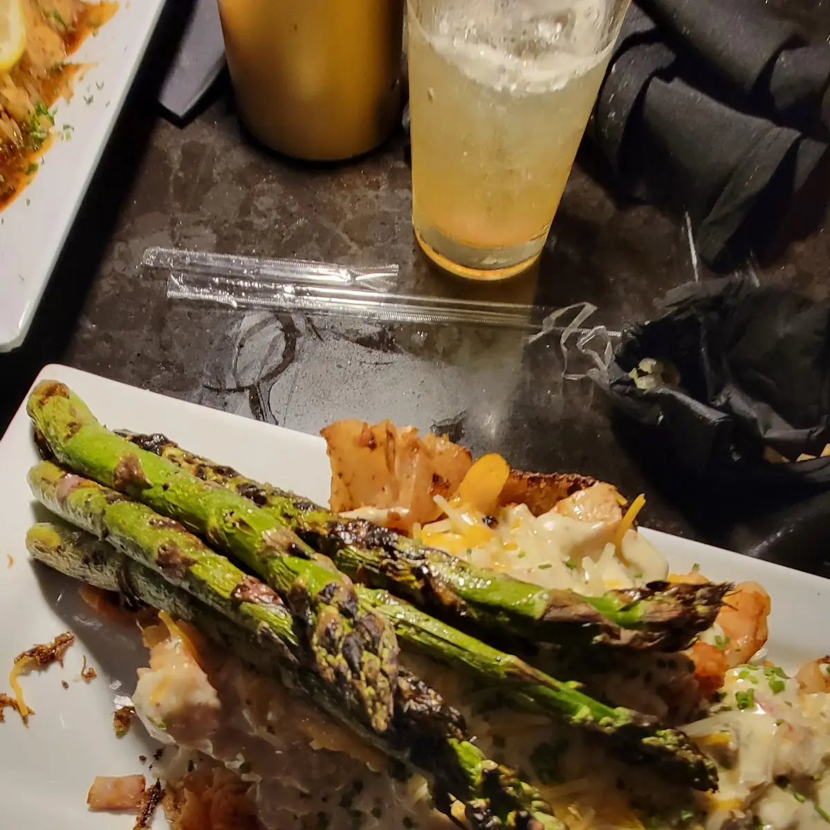 Seafood Baked Potato