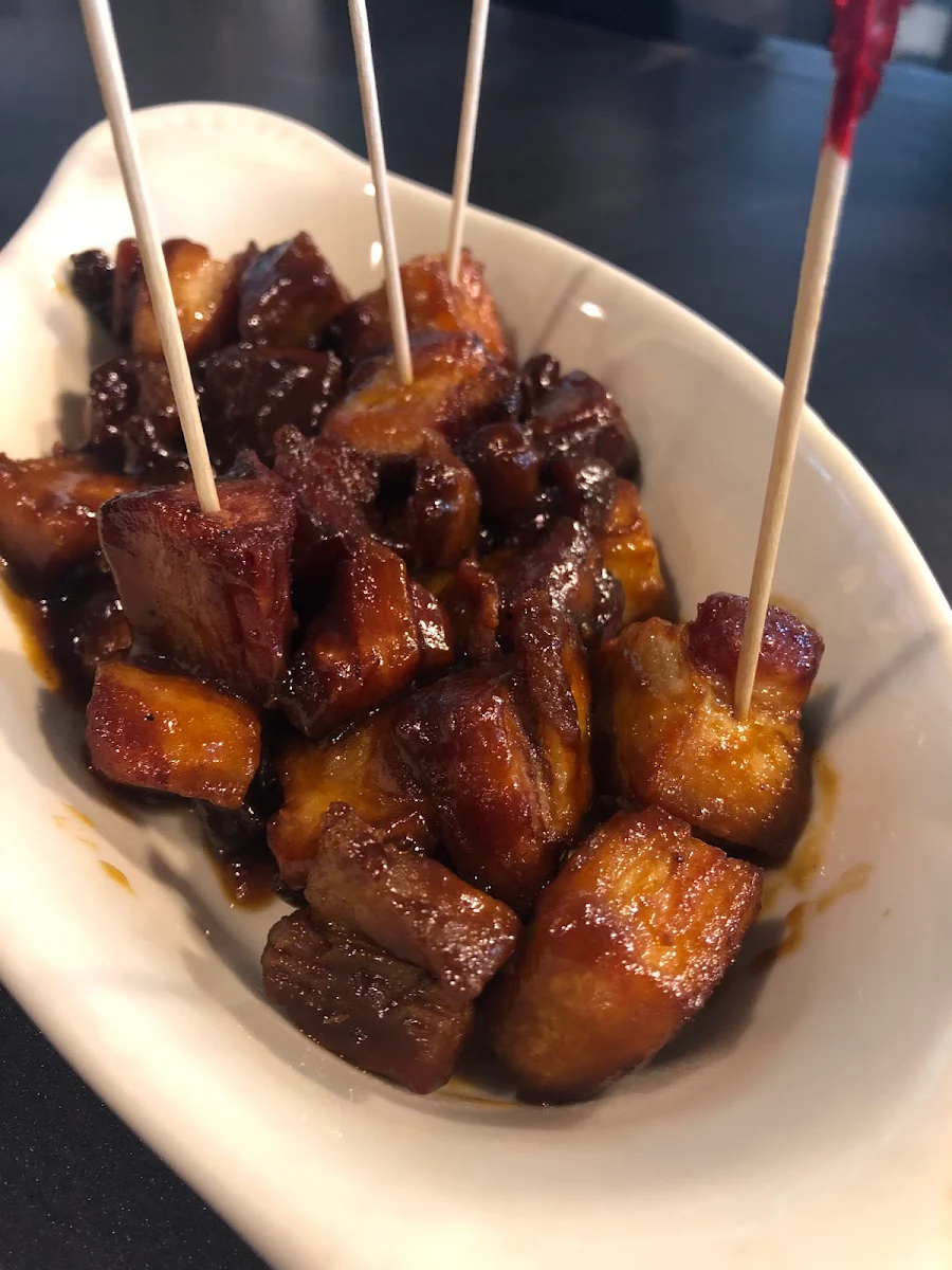 BBQ Pork Belly Bites