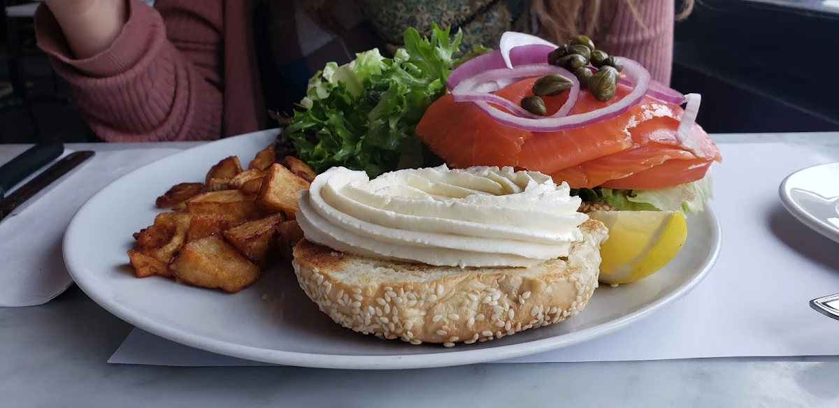 Salmon Bagels