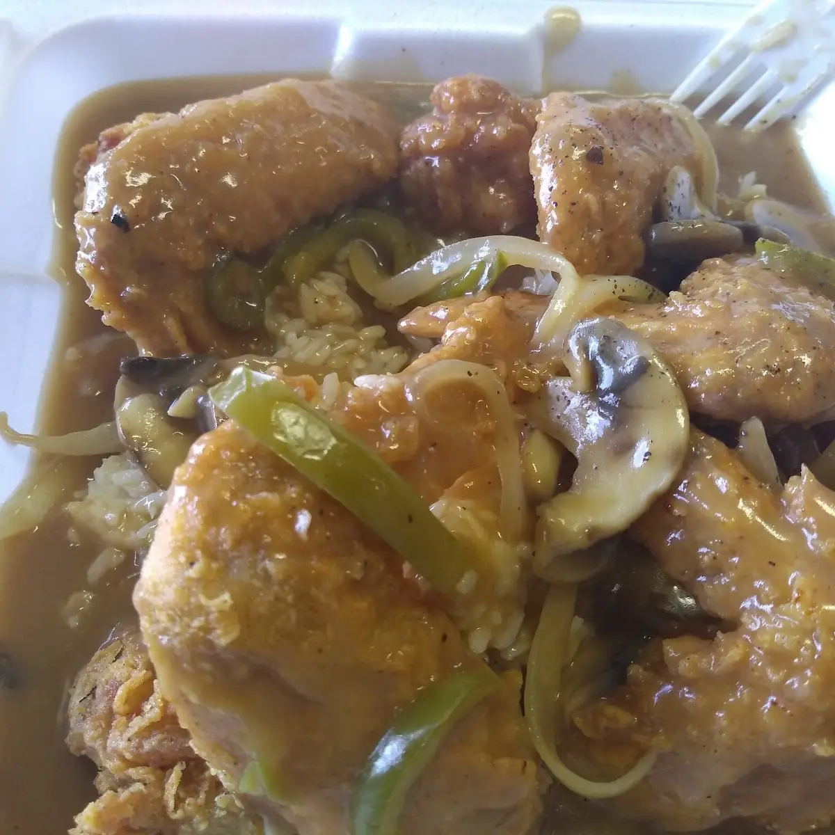Chicken Rice and Gravy