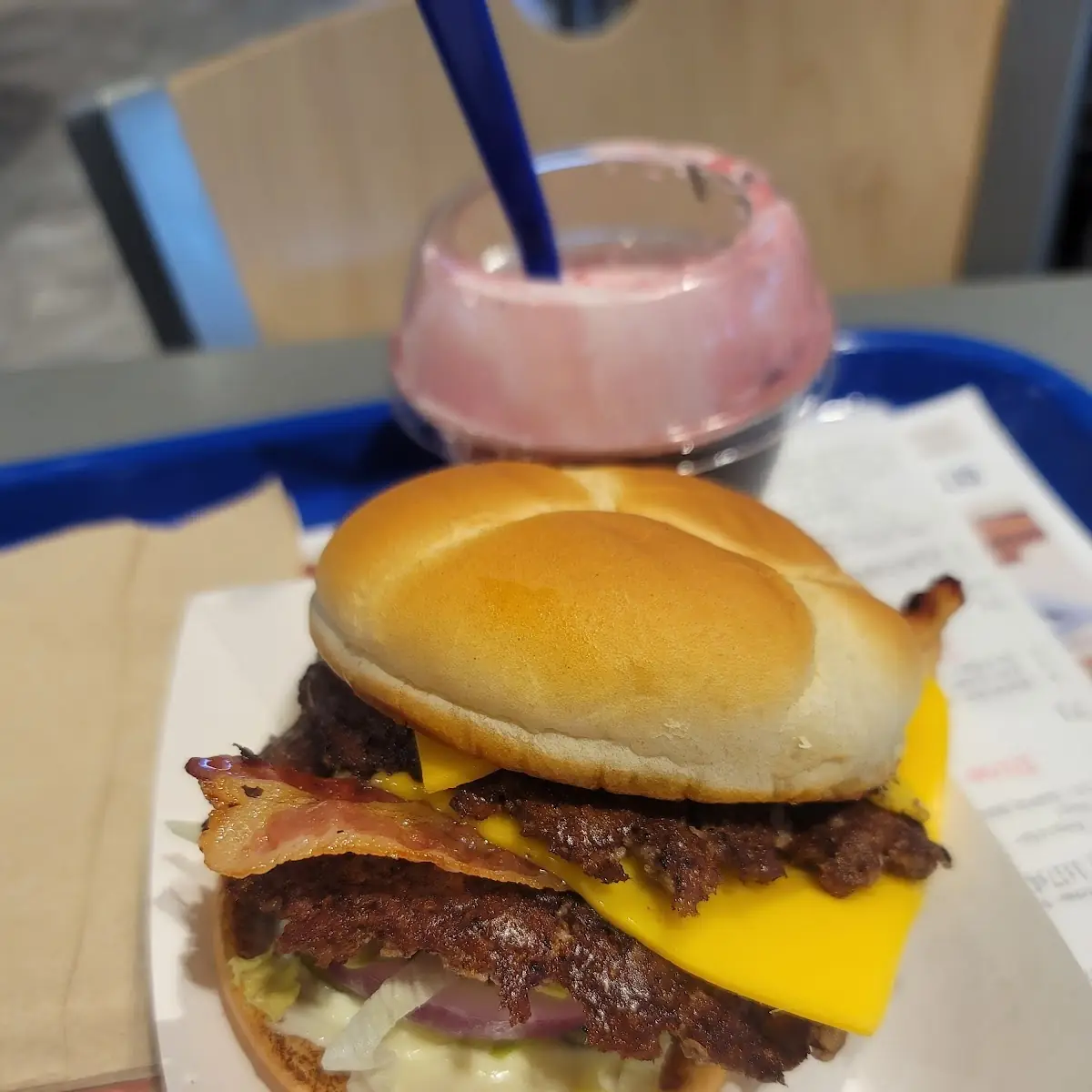 Bacon Double Cheeseburger