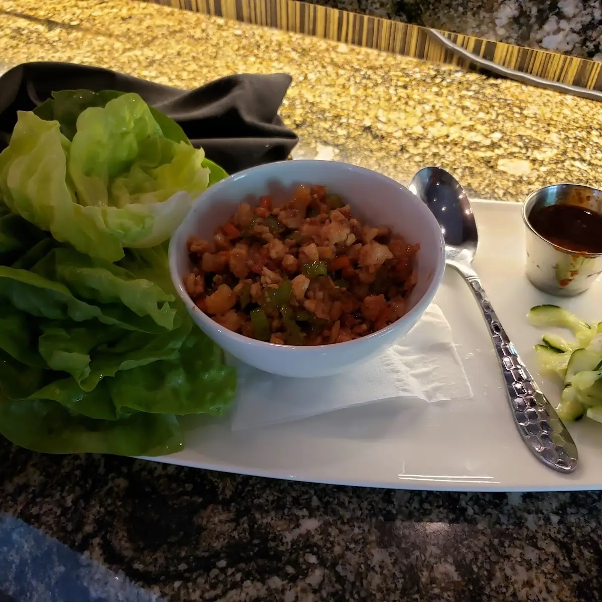 Chicken & Shrimp Lettuce Wraps