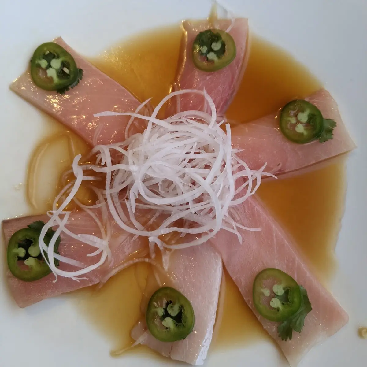 Jalapeño Yellowtail Sashimi