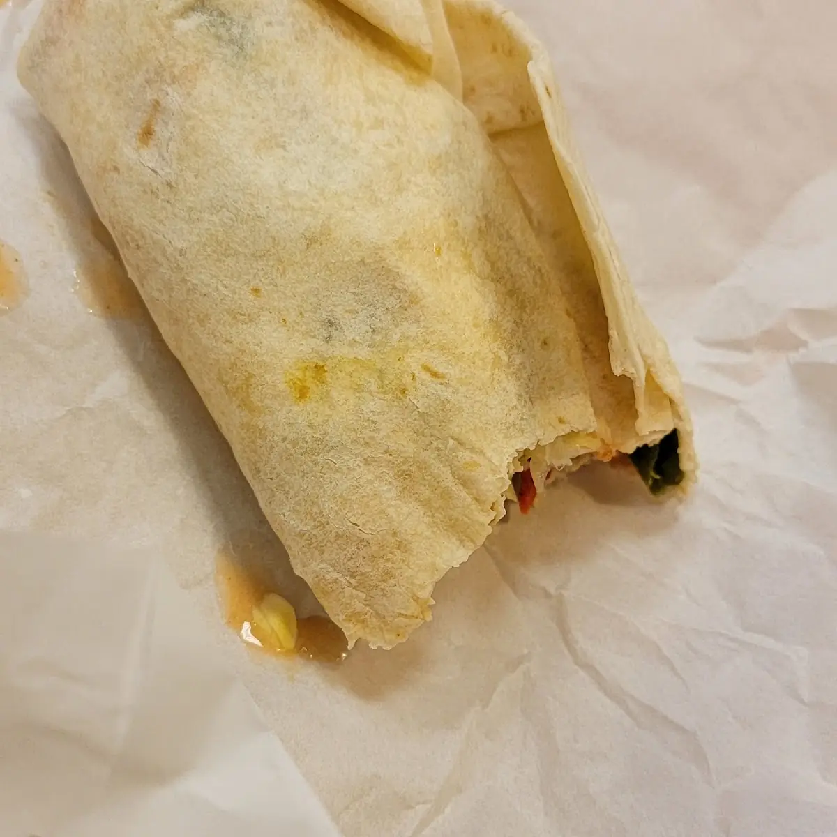 Fajita Chicken Burrito Supreme
