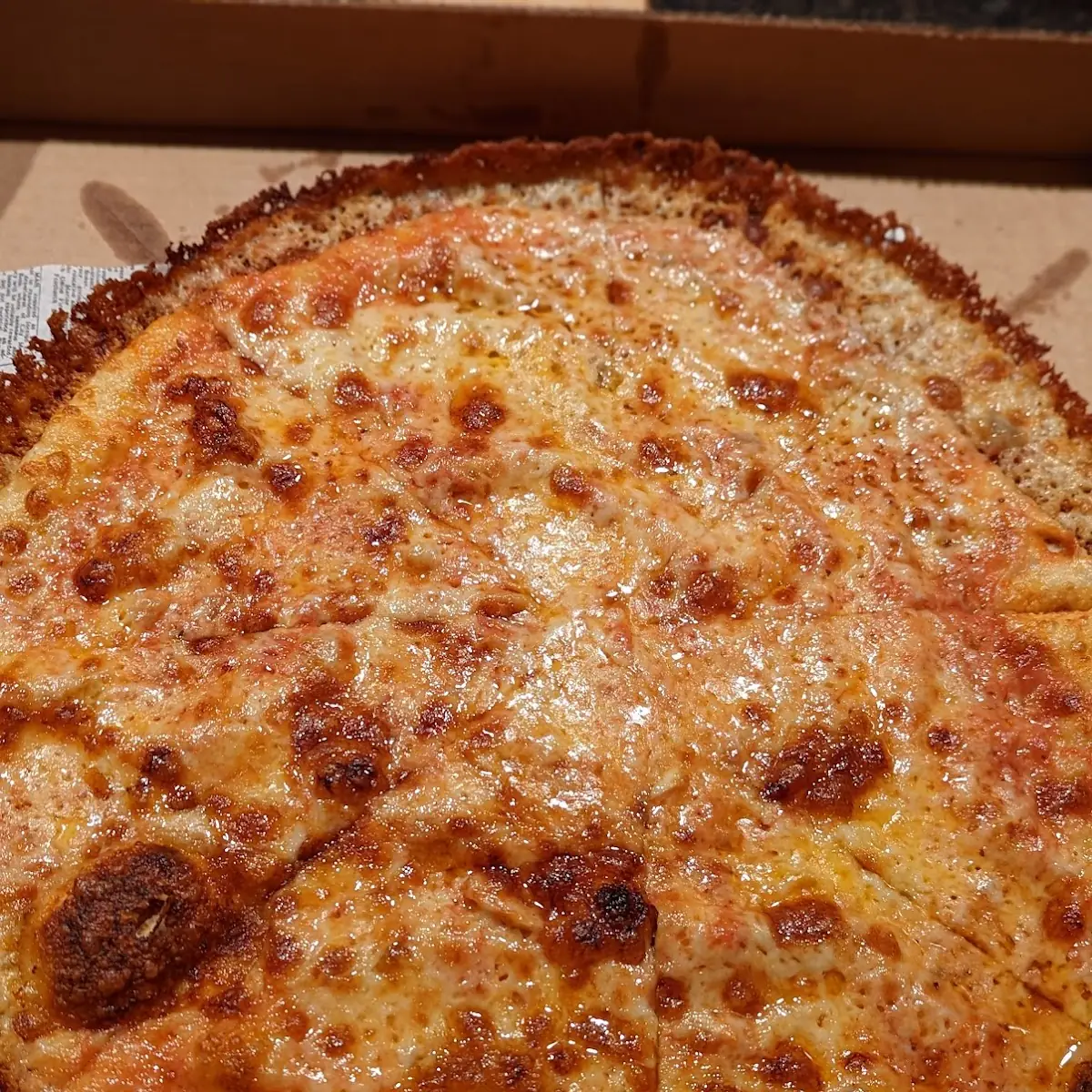 Thinny Thin Crust Cheese Pizza
