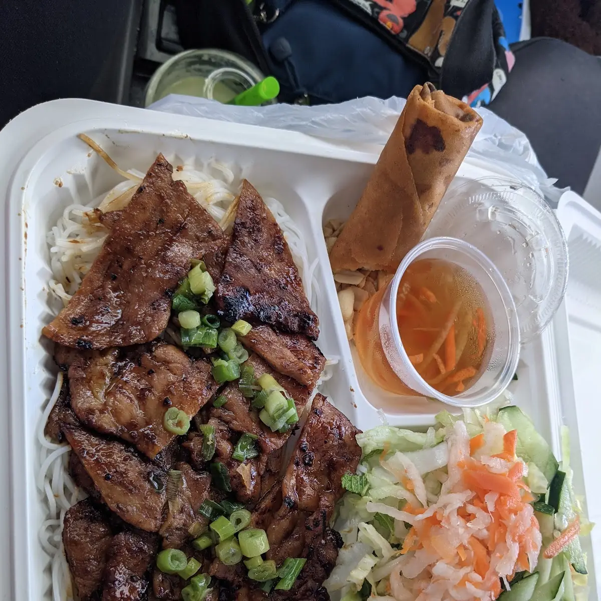 B4 Charbroiled Pork Egg Roll with Vermicelli