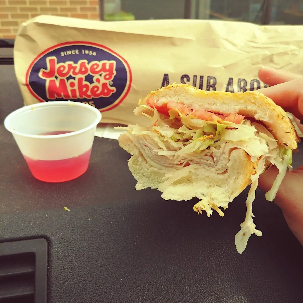 Turkey and Cheese Sandwich