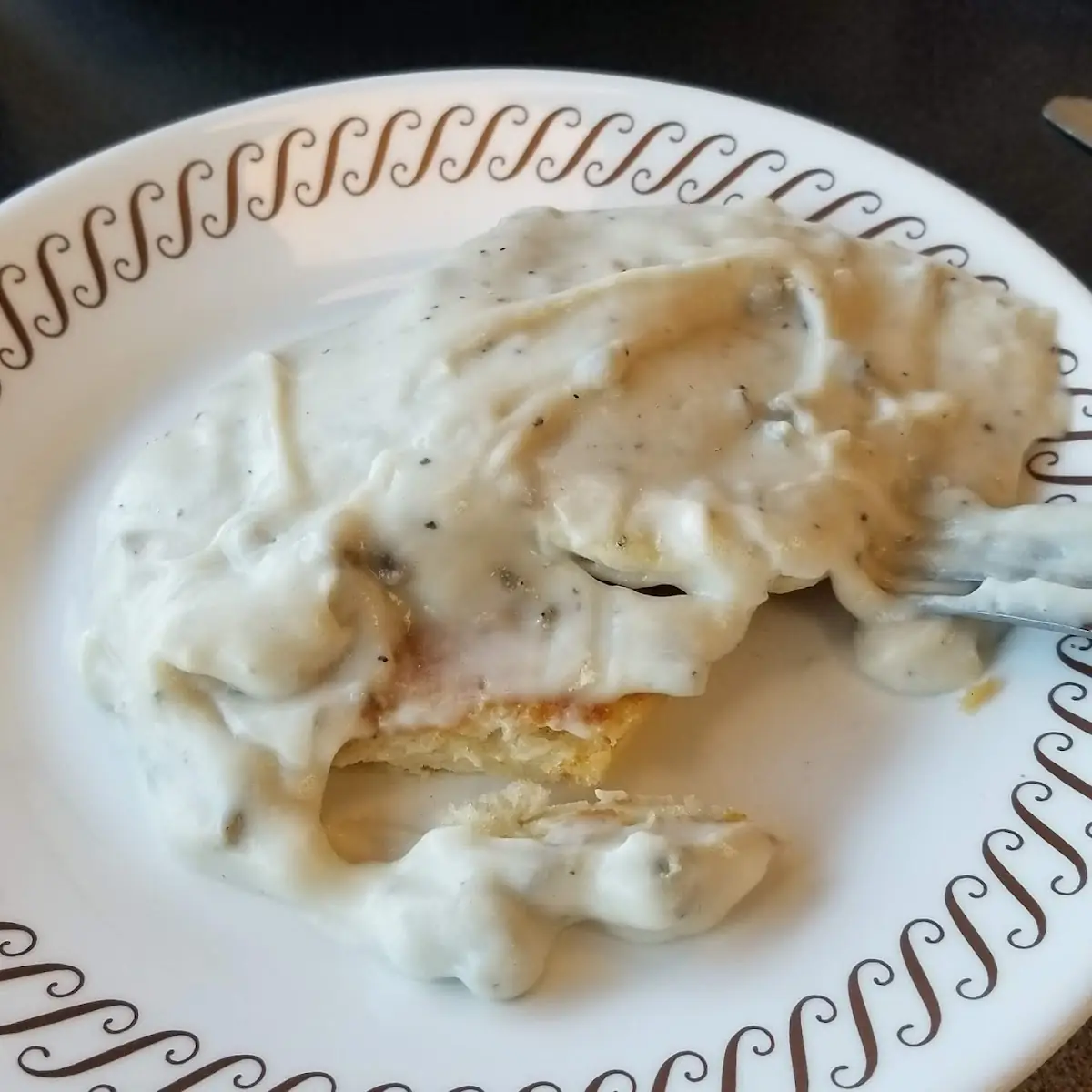 Grilled Biscuit & Gravy