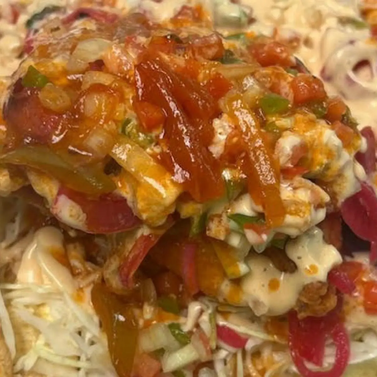 Pollo Frito Con Tajadas