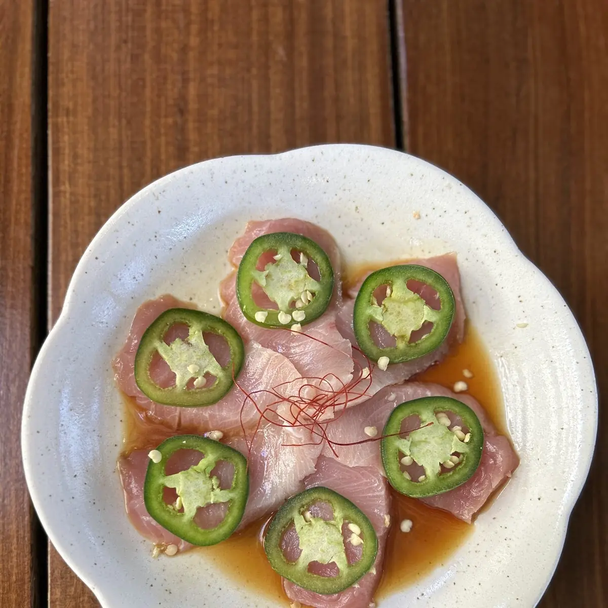 Salmon and Yellowtail Sashimi