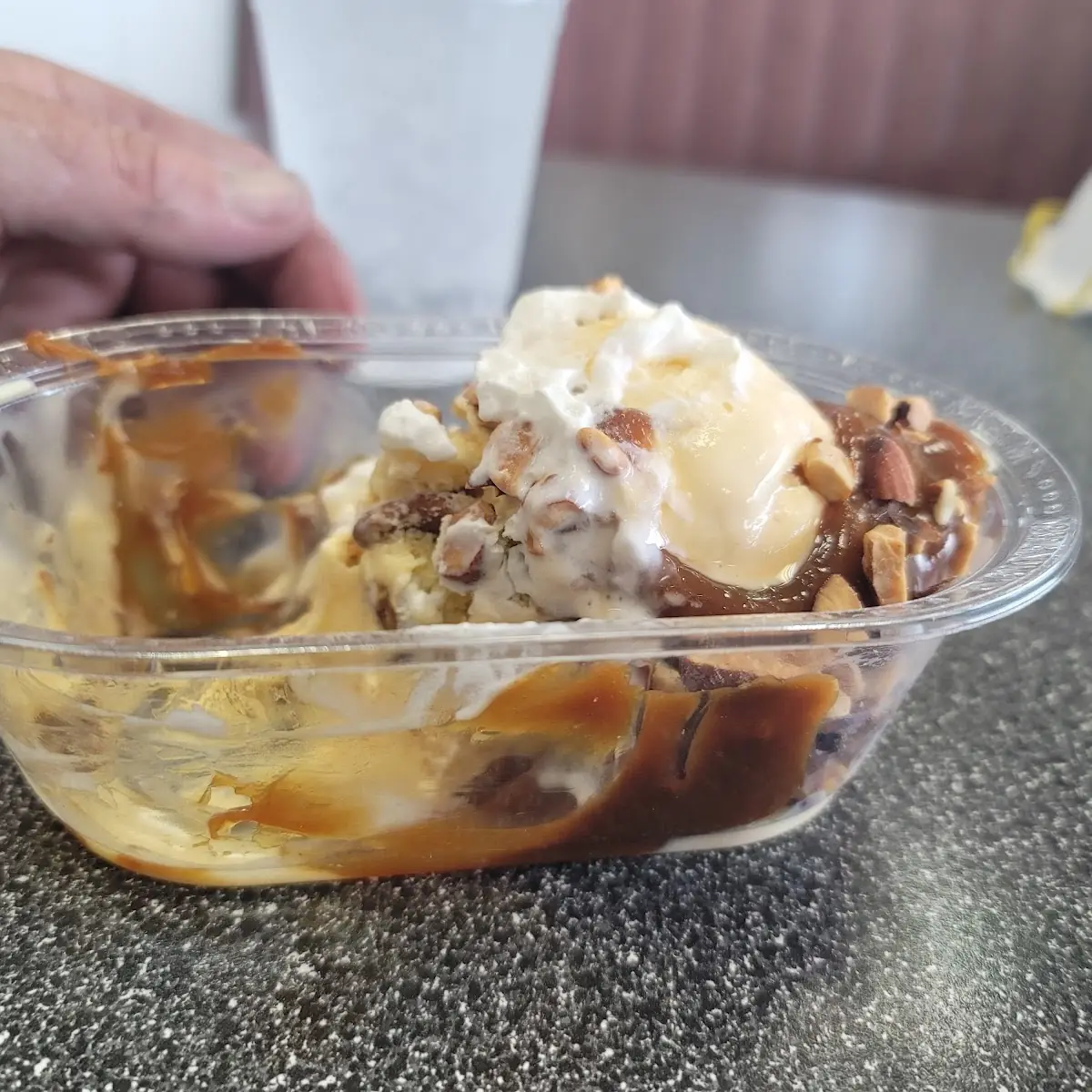 Hot Caramel Sundae