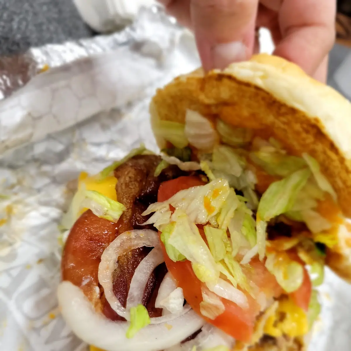 Quarter lb Bacon Cheeseburger