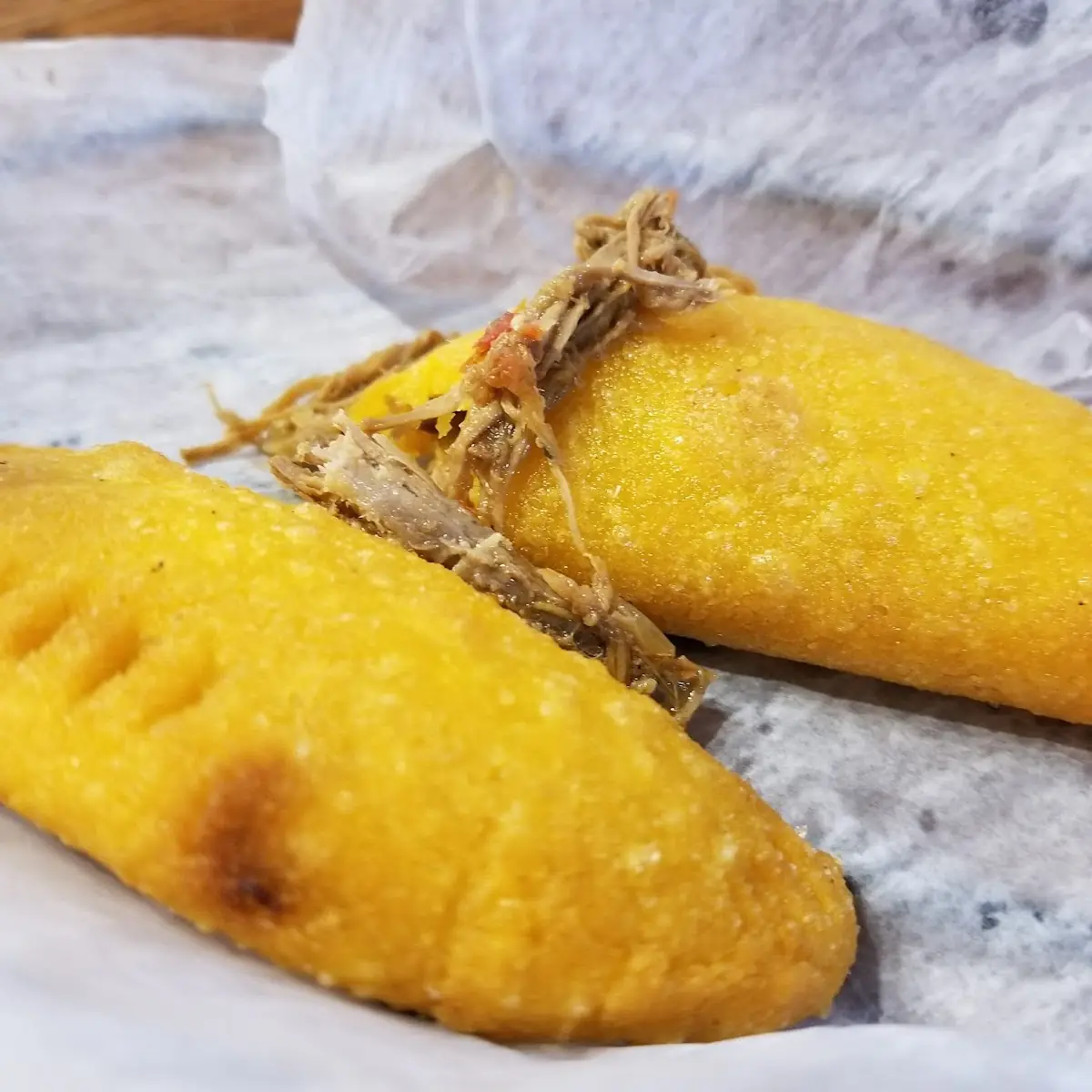 Beef Empanada and Chicken Empanada