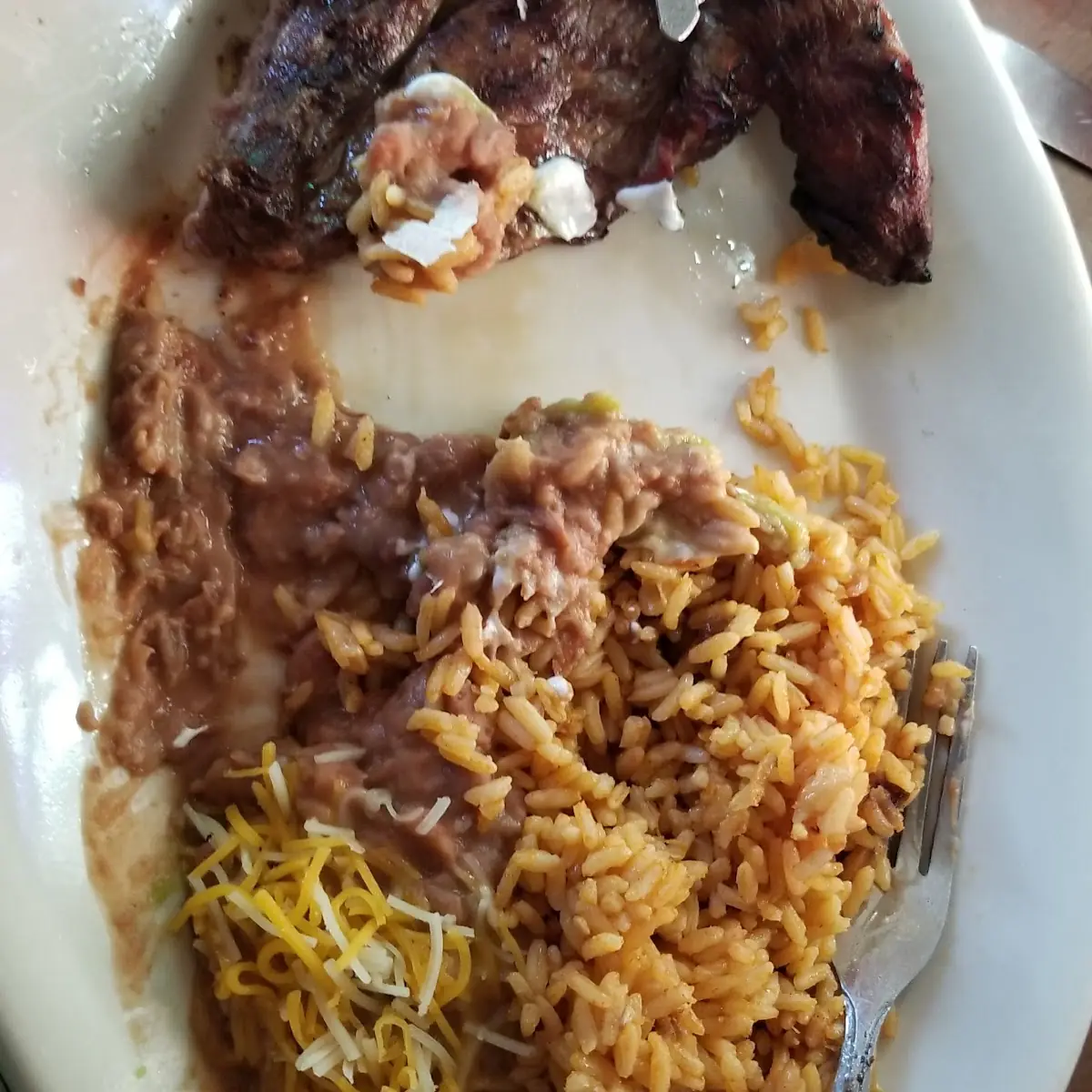 Refried Beans and Rice