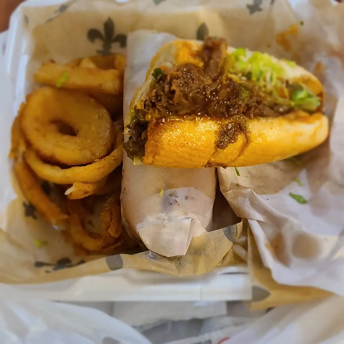 BBQ Beef PO'Boy