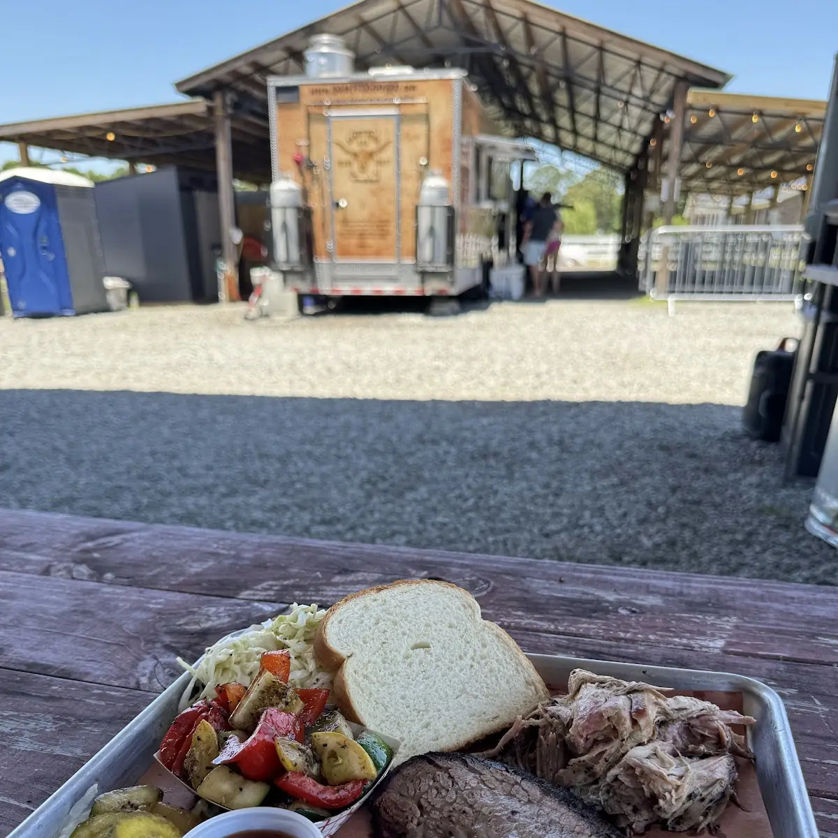 Brisket and Pulled Pork