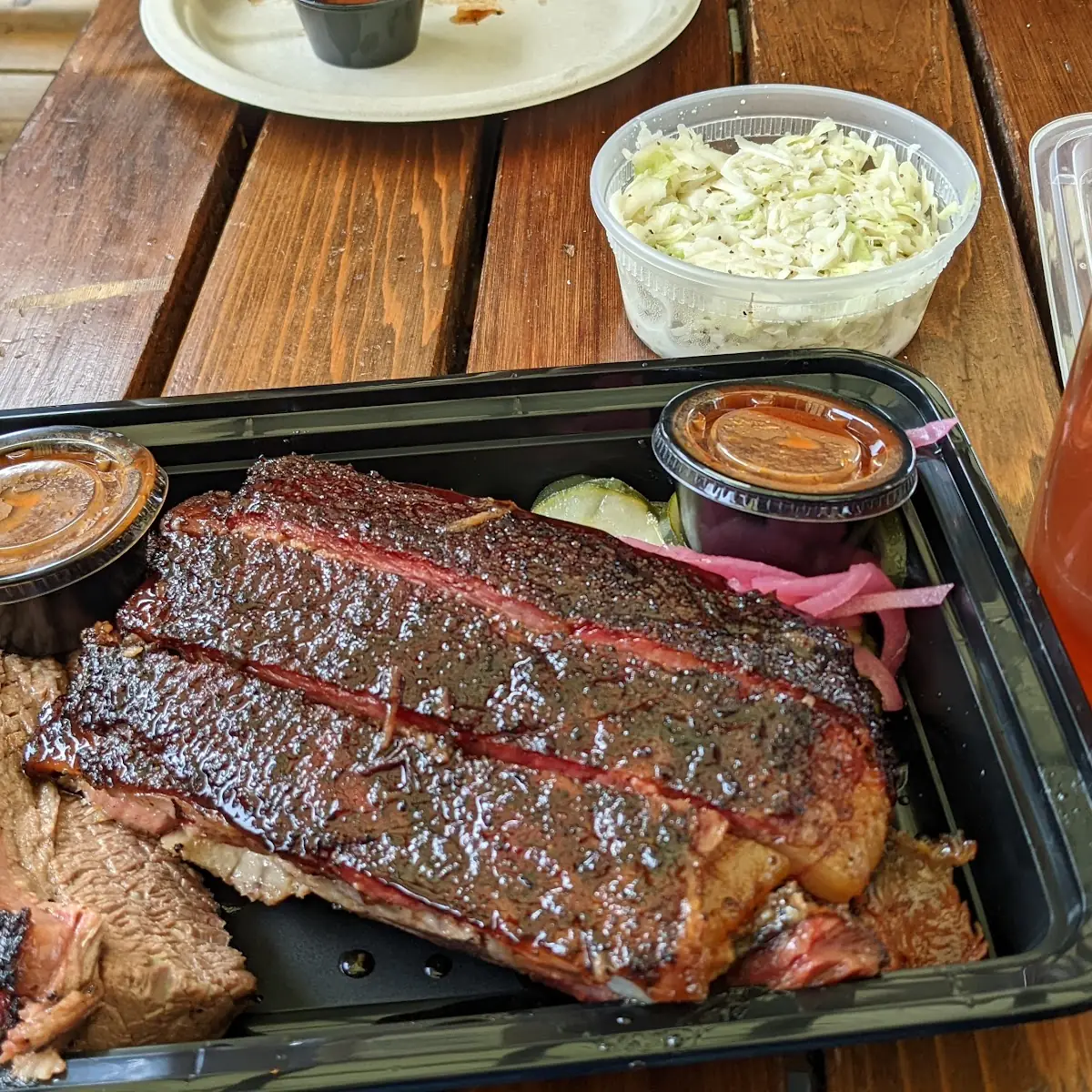 Brisket and Pork Ribs