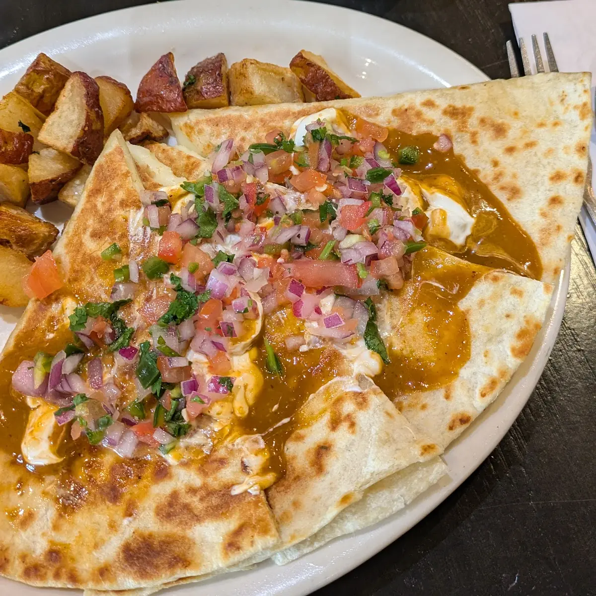 Cheese Only Quesadilla