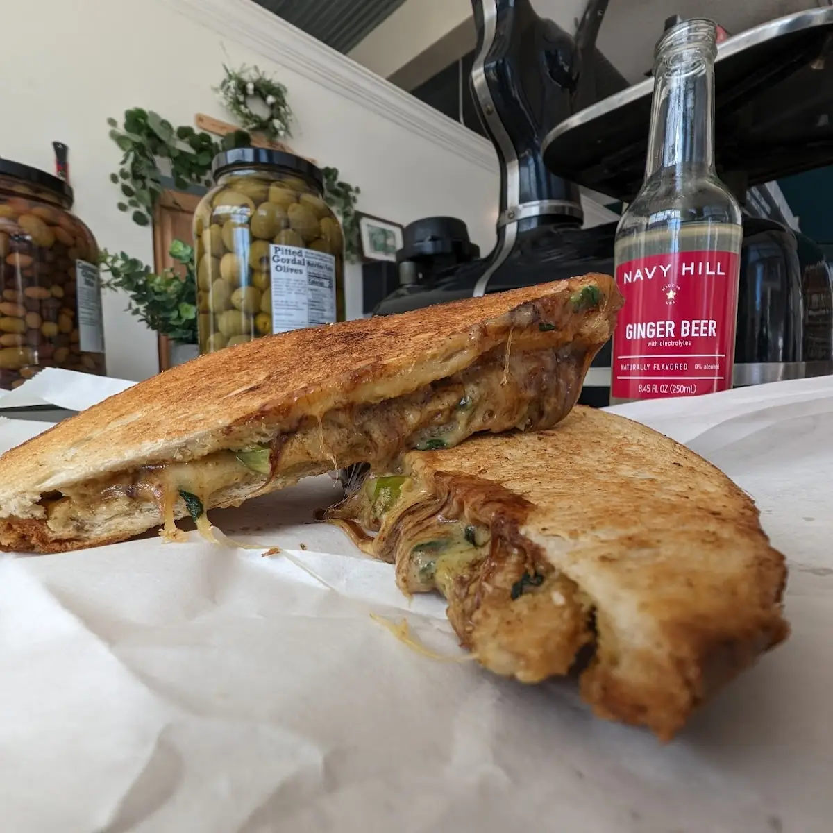 St Paddy's Grilled Cheese