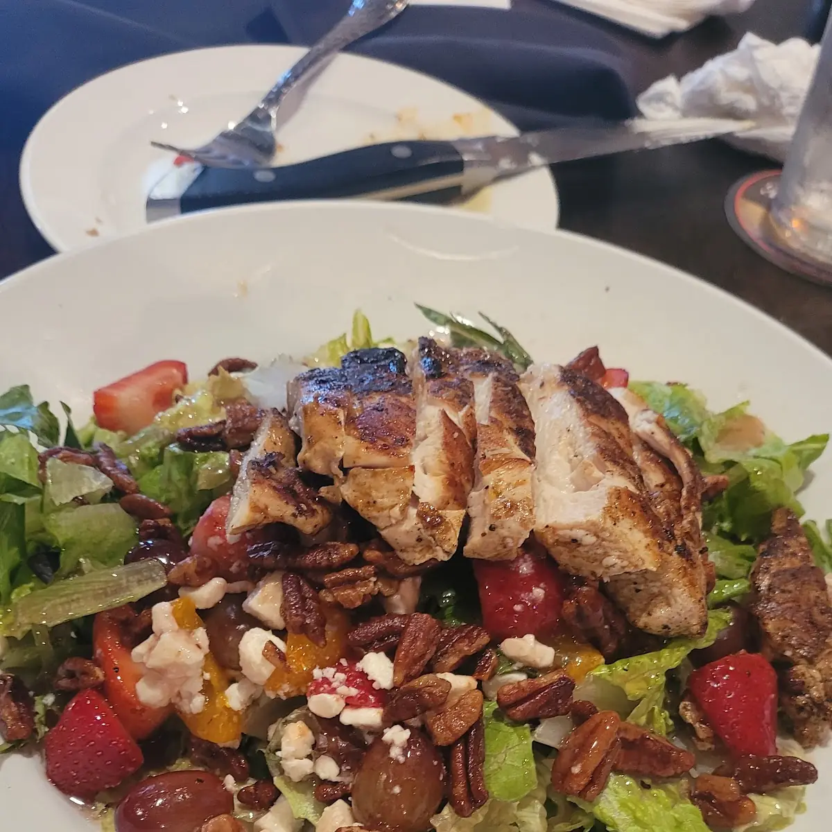 Grilled Chicken & Strawberry Salad