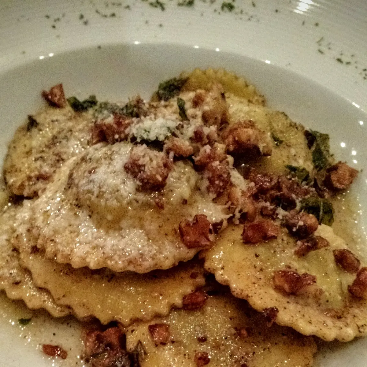 Wild Mushroom Ravioli